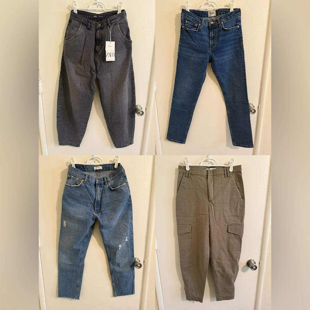 Zara jeans and pants